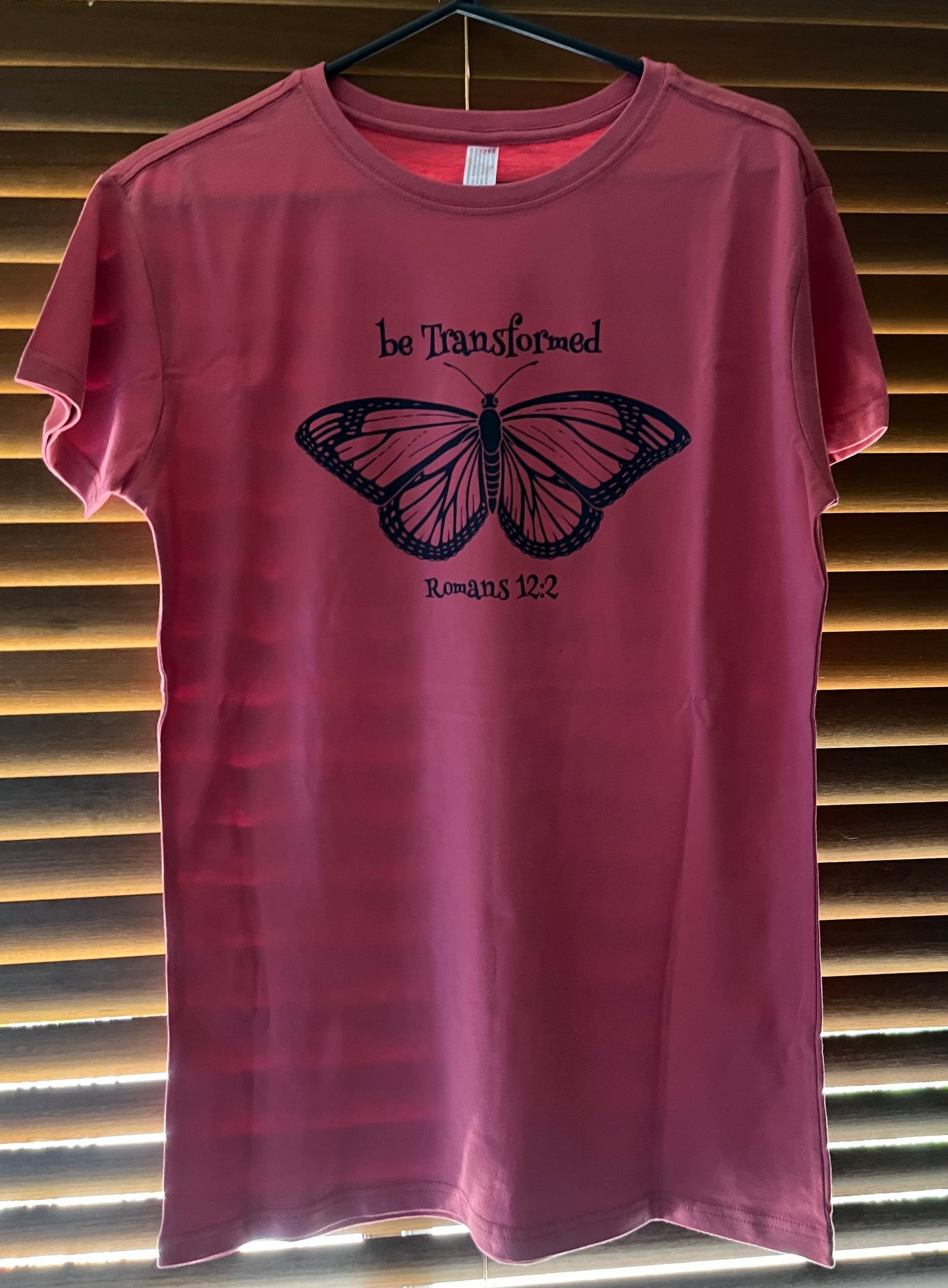 112 Butterfly - Be Transformed Ladies Modern Fit T