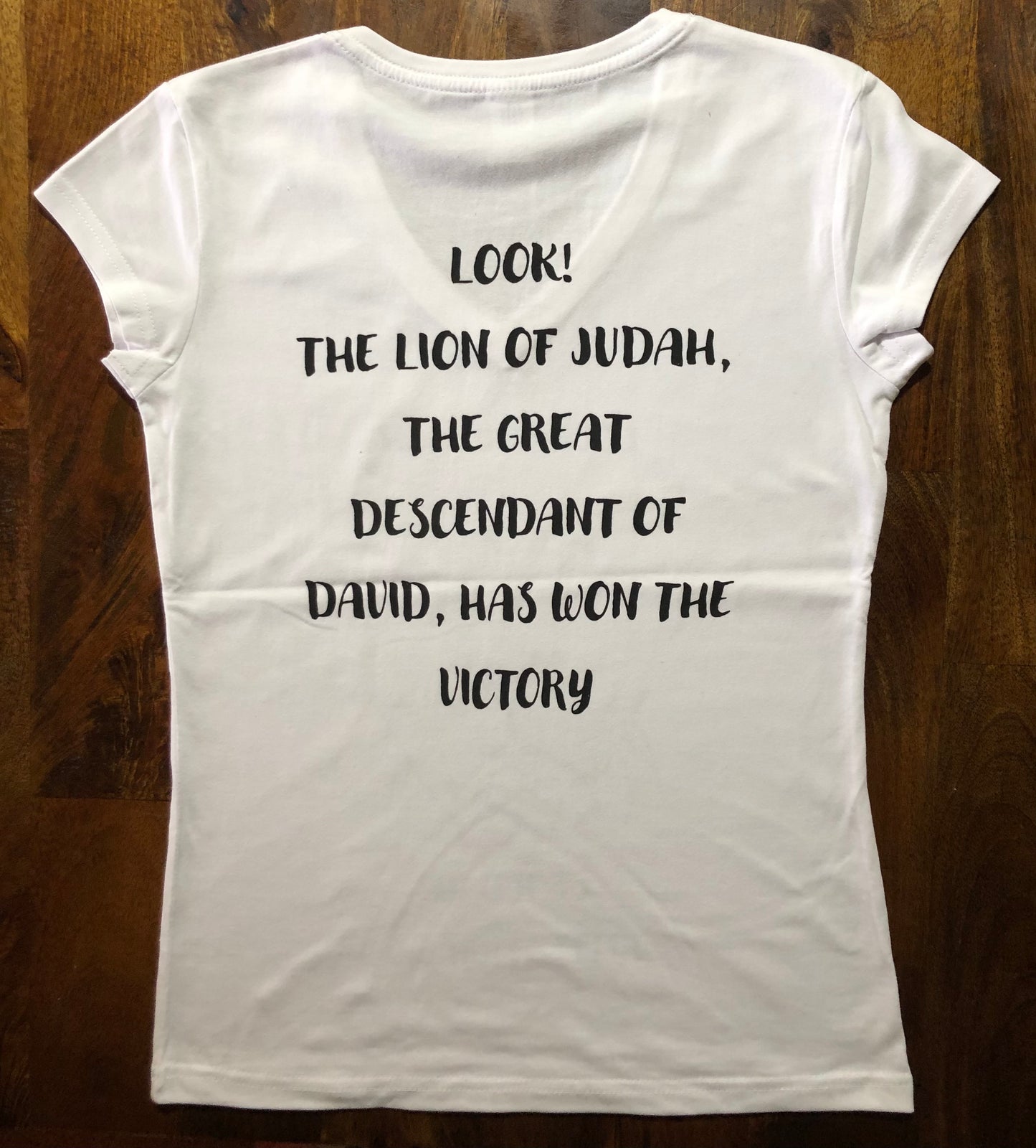 35. Lion of Judah - Ladies Regular Fit V-Neck