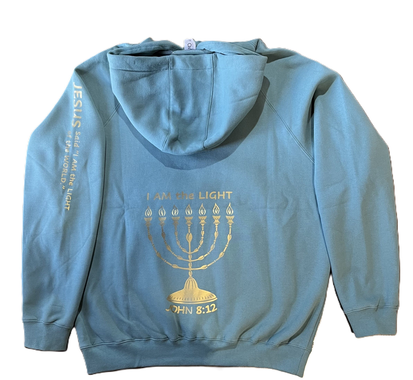 45. Golden Lampstand (Menorah) Regular Hoodie