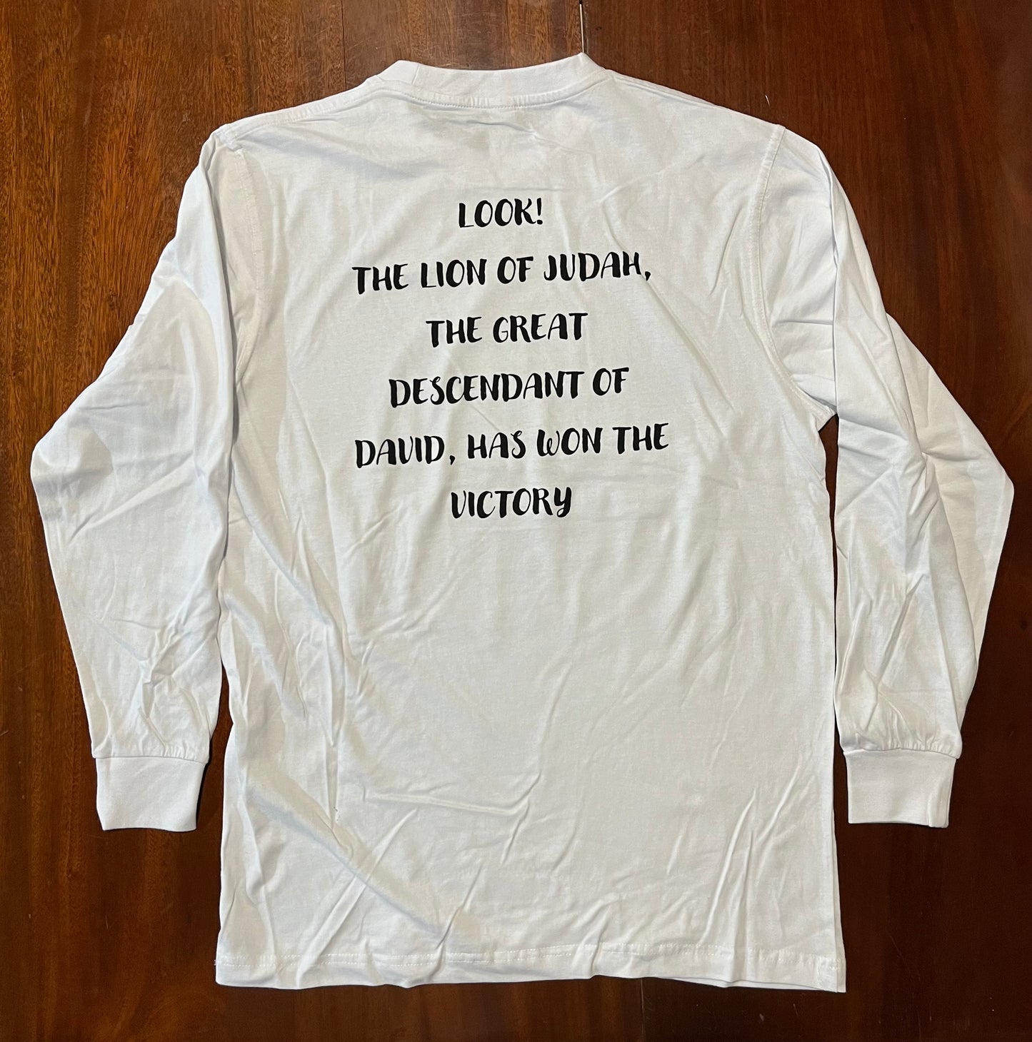 38. Lion of Judah - Men's unisex long sleeve t-shirt