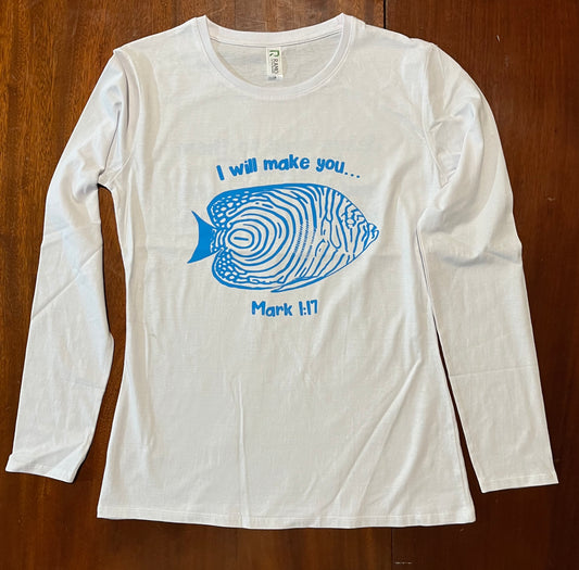 27. Angelfish - Ladies Long Sleeve