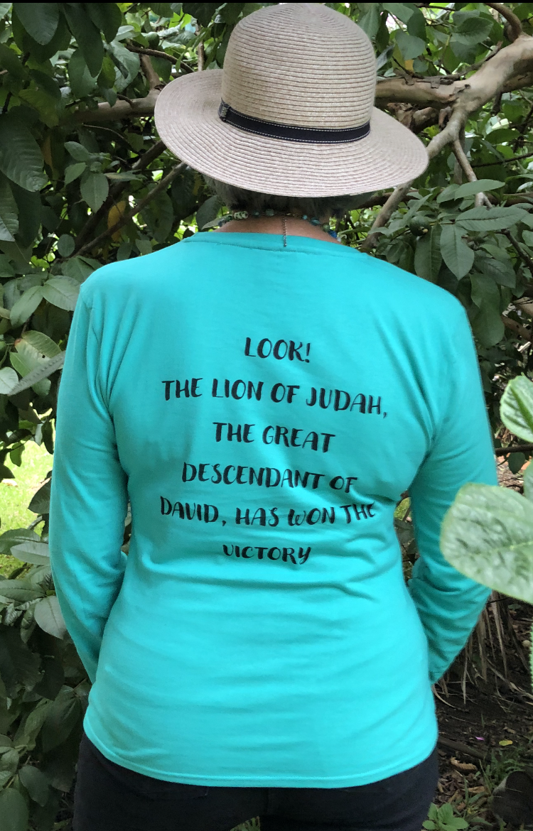 21. Lion of Judah - Ladies long sleeve t-shirt