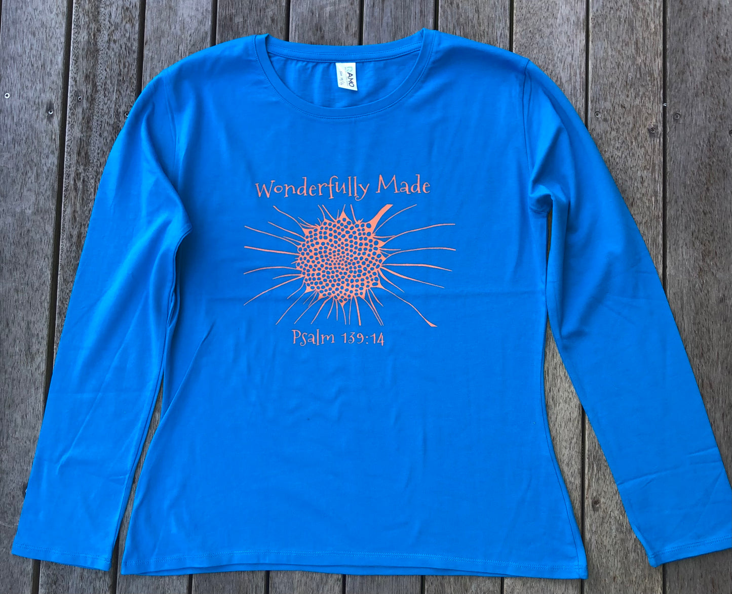 30. Wild Sunflower: Ladies long sleeve t-shirt