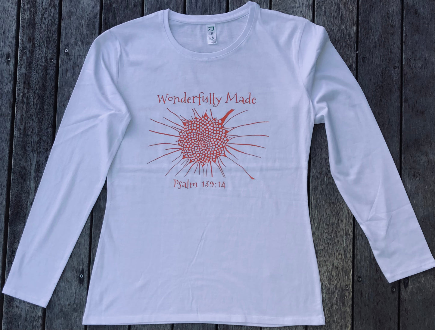 30. Wild Sunflower: Ladies long sleeve t-shirt