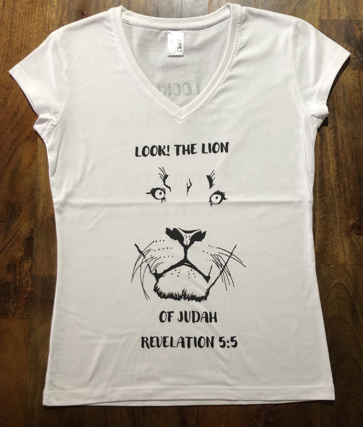 35. Lion of Judah - Ladies Regular Fit V-Neck