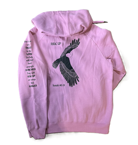 41. Eagle Ladies/Junior Hoodie with zipper