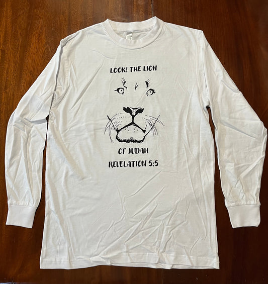 38. Lion of Judah - Men's unisex long sleeve t-shirt